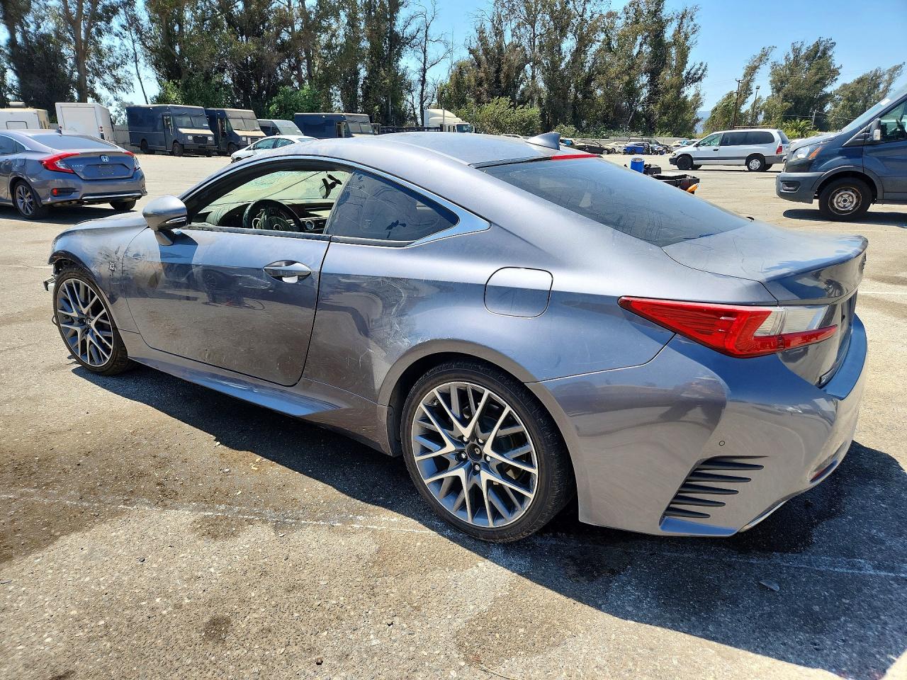 2016 Lexus Rc 200t Gray vin: JTHHA5BCXG5002080