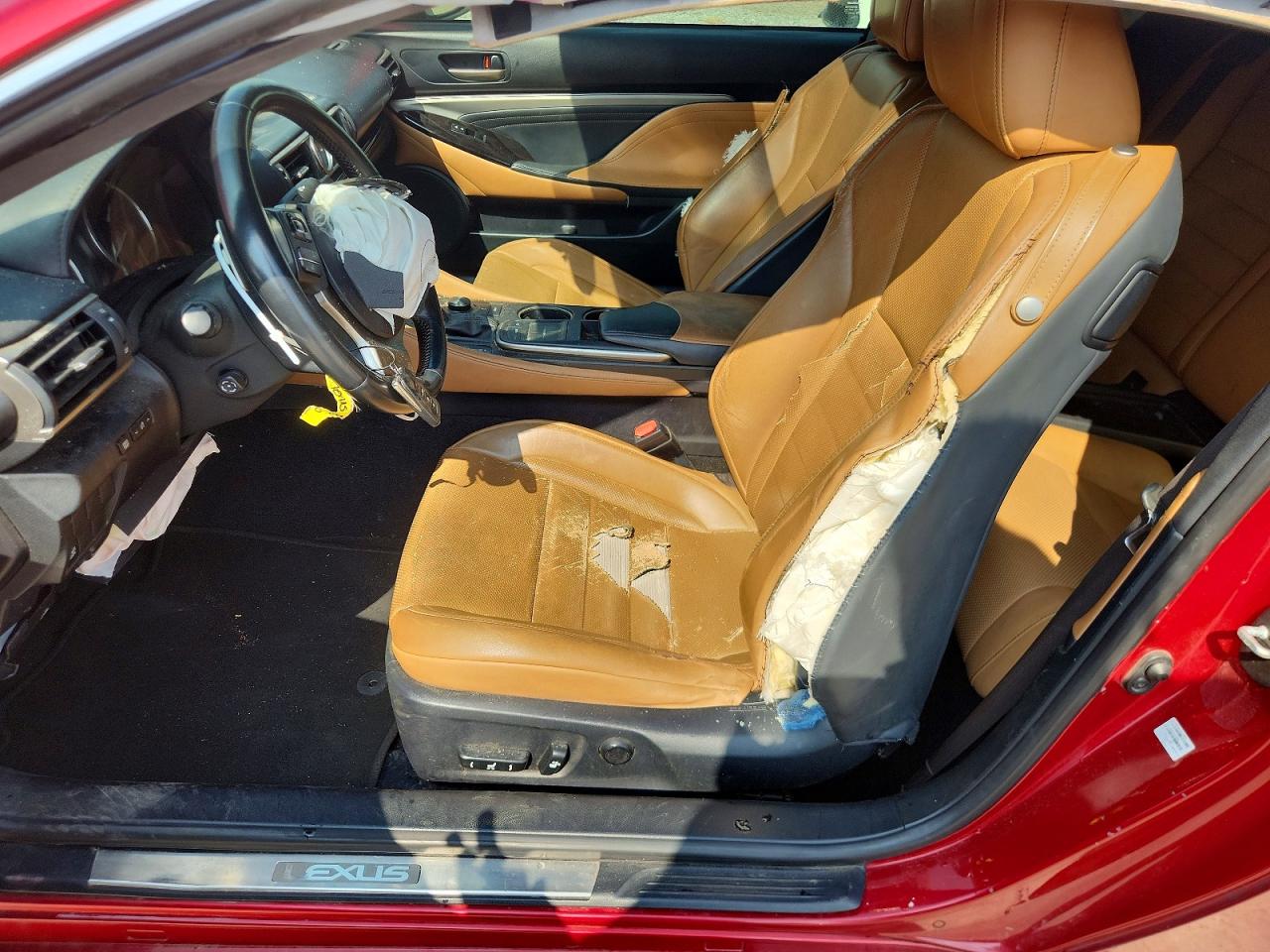2015 Lexus Rc 350 Красный vin: JTHHE5BC0F5000289