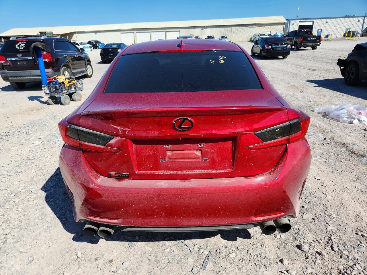 2015 Lexus Rc 350 Red vin: JTHHE5BC0F5005735