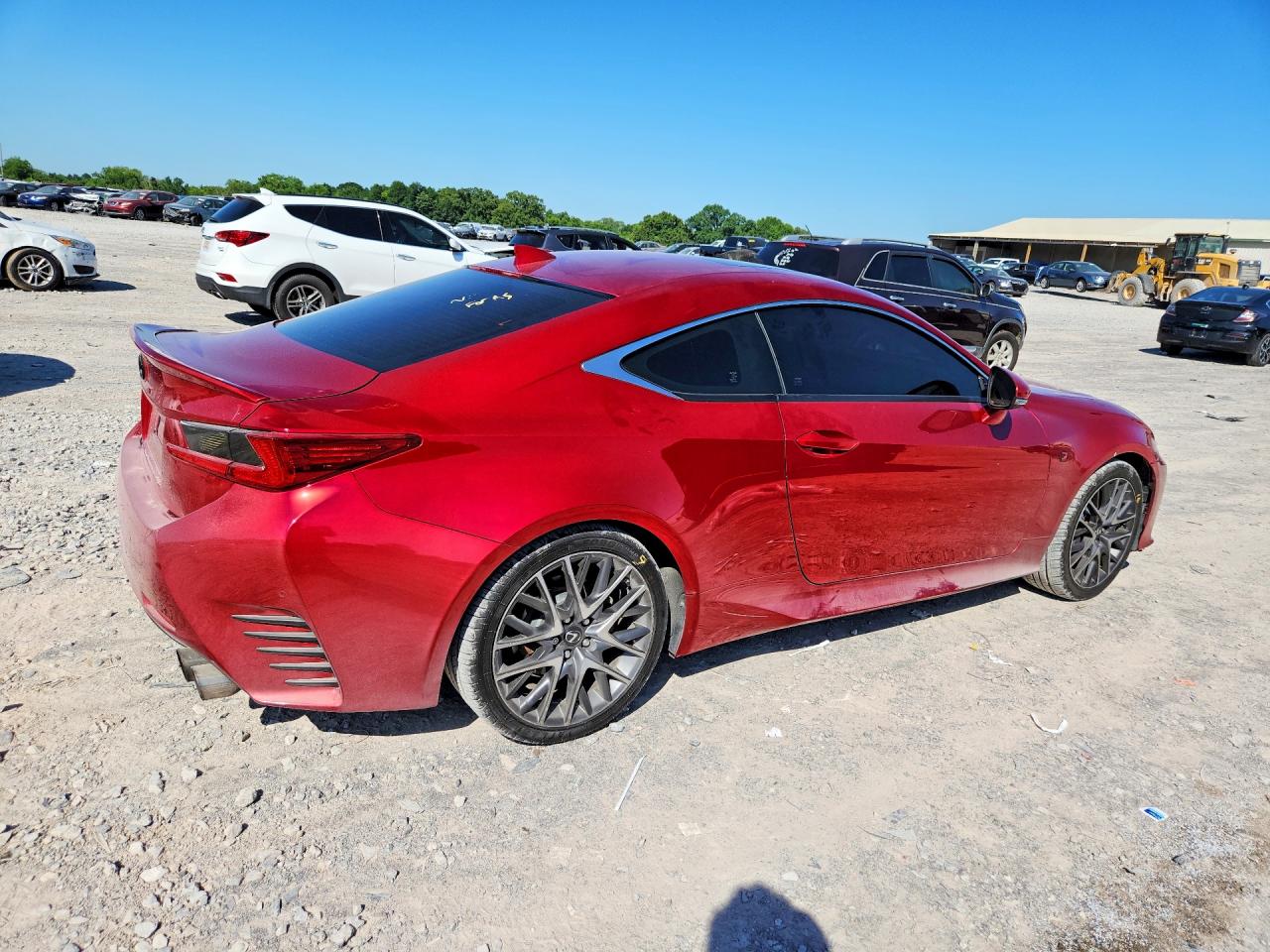 2015 Lexus Rc 350 Red vin: JTHHE5BC0F5005735