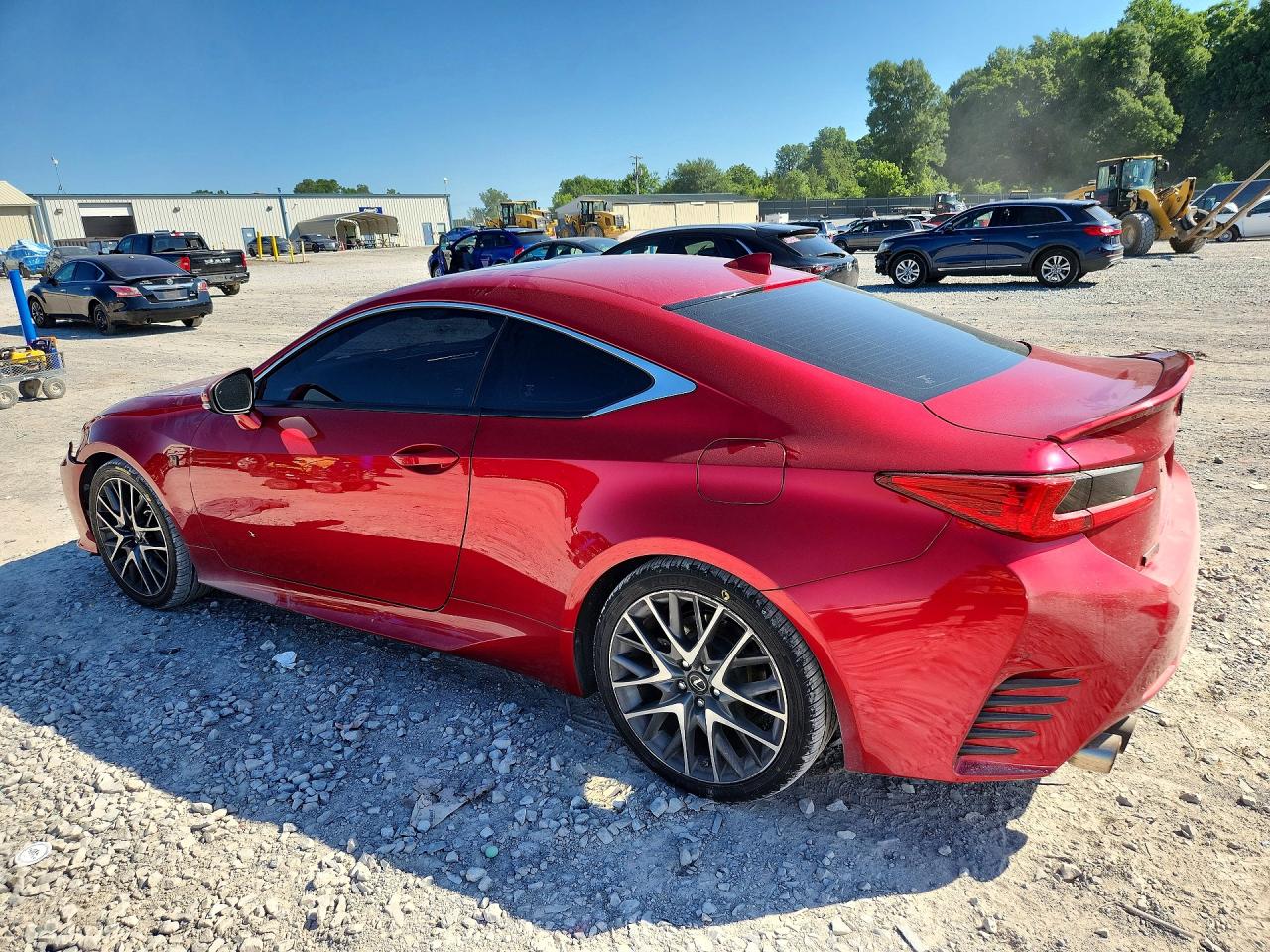 2015 Lexus Rc 350 Red vin: JTHHE5BC0F5005735