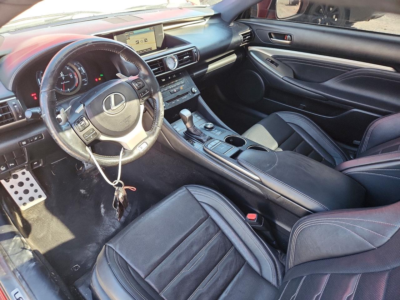 2015 Lexus Rc 350 Red vin: JTHHE5BC0F5005735