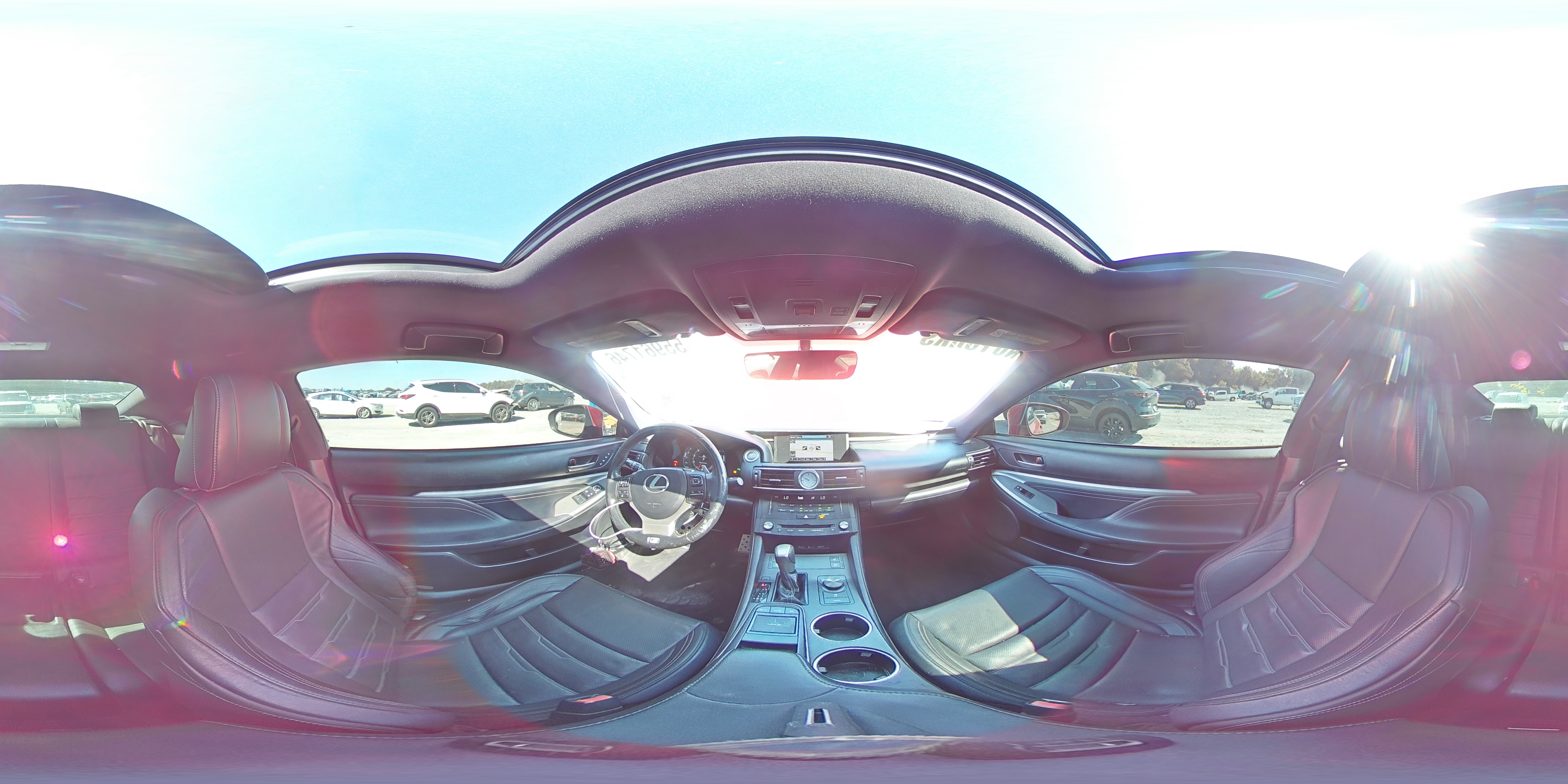 2015 Lexus Rc 350 Red vin: JTHHE5BC0F5005735