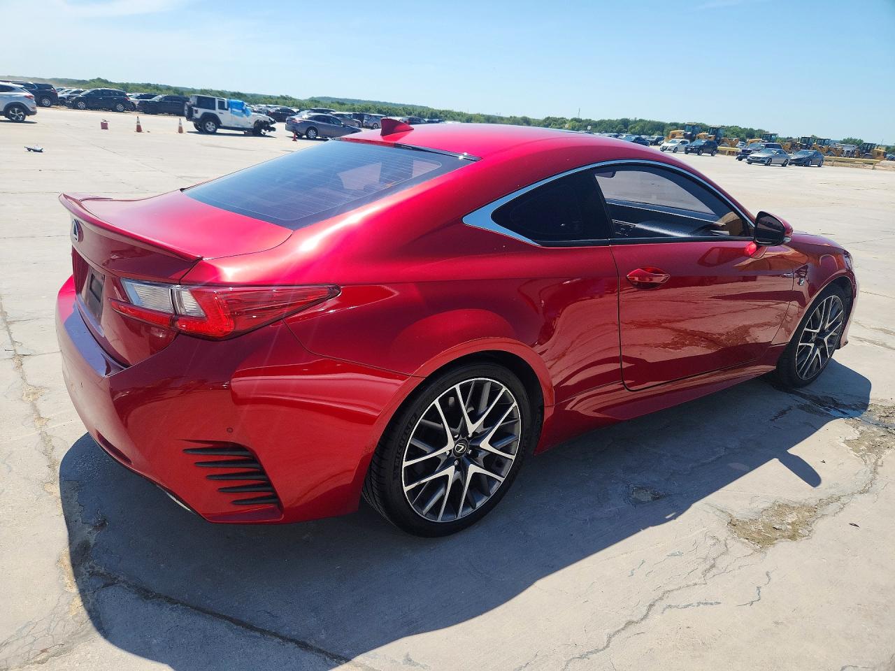 2015 Lexus Rc 350 Red vin: JTHHE5BC0F5006318