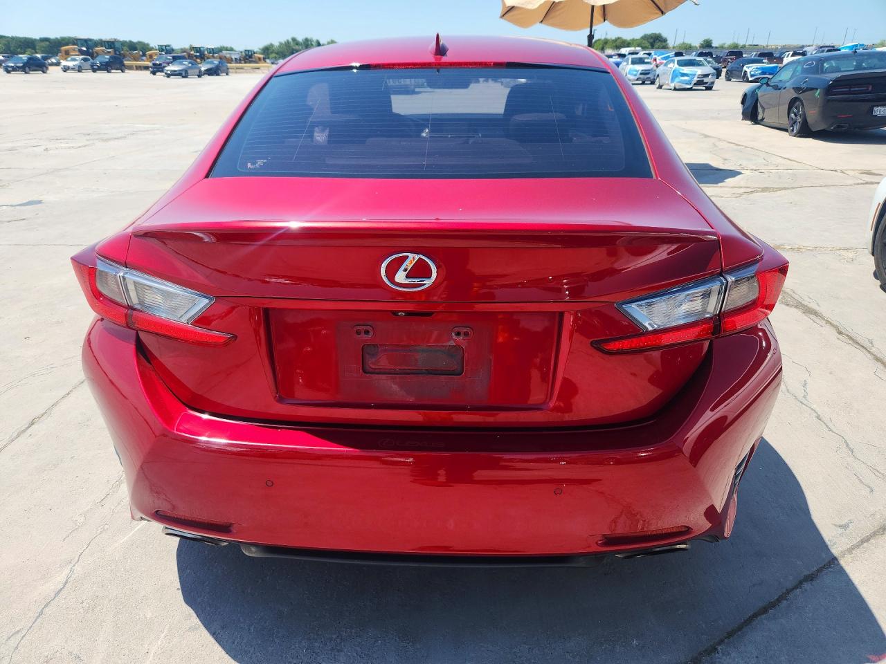 2015 Lexus Rc 350 Red vin: JTHHE5BC0F5006318
