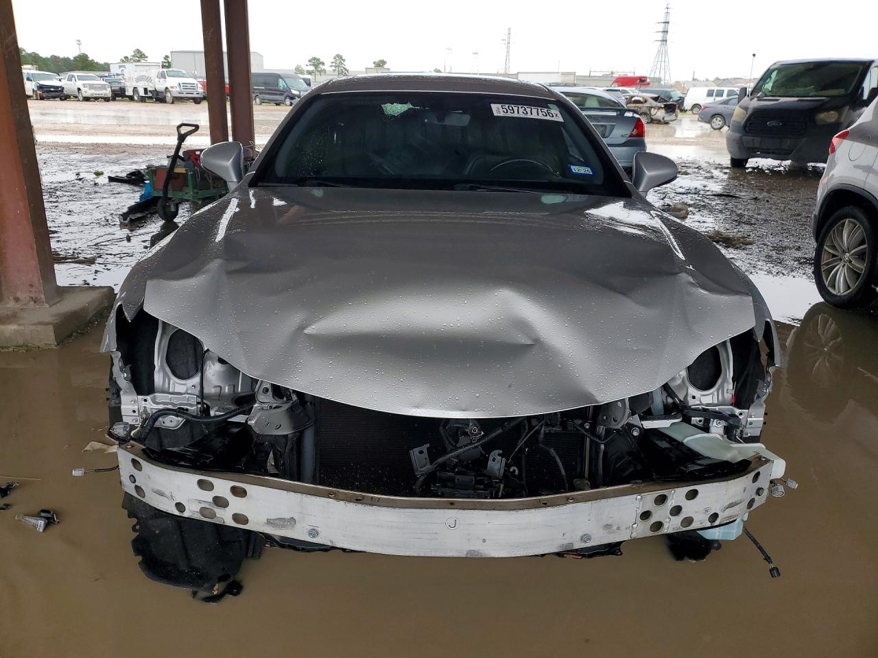 2015 Lexus Rc 350 Silver vin: JTHHE5BC0F5008134