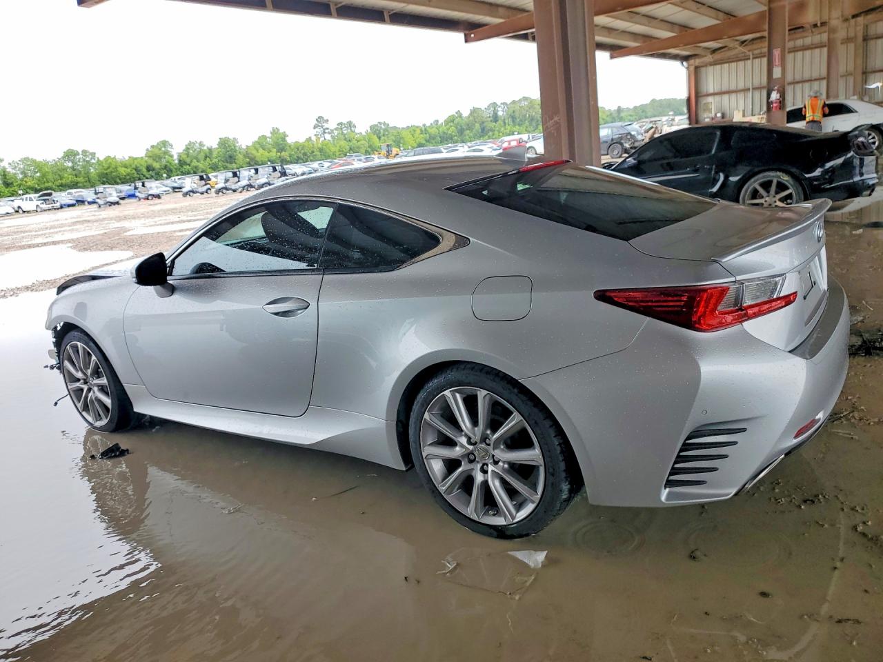 2015 Lexus Rc 350 Silver vin: JTHHE5BC0F5008134