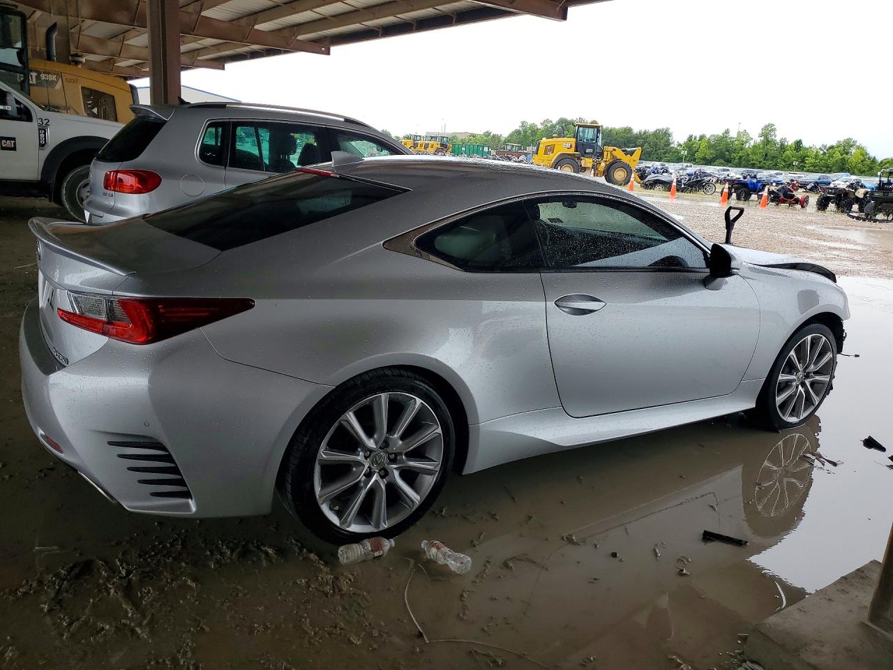 2015 Lexus Rc 350 Silver vin: JTHHE5BC0F5008134