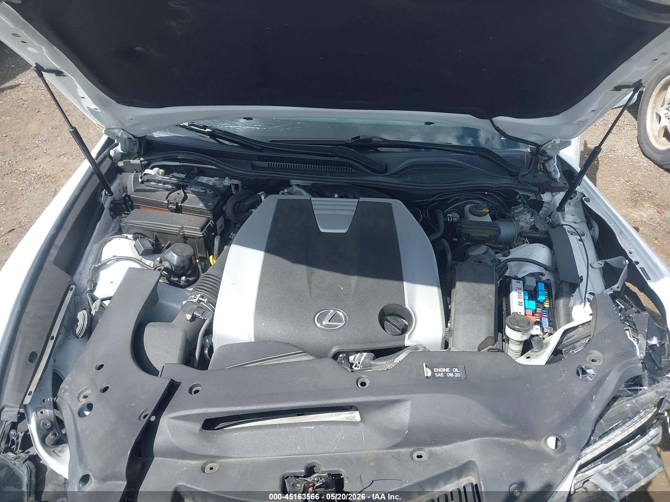 2015 Lexus Rc 350   White vin: JTHHE5BC0F5009073