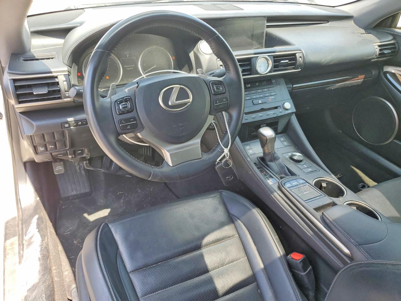 2015 Lexus Rc 350 White vin: JTHHE5BC1F5000799