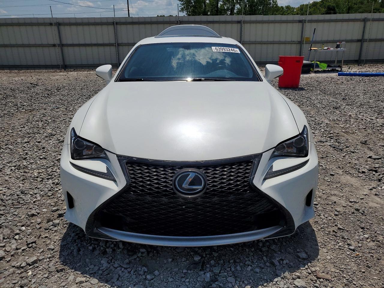 2015 Lexus Rc 350 White vin: JTHHE5BC1F5000799