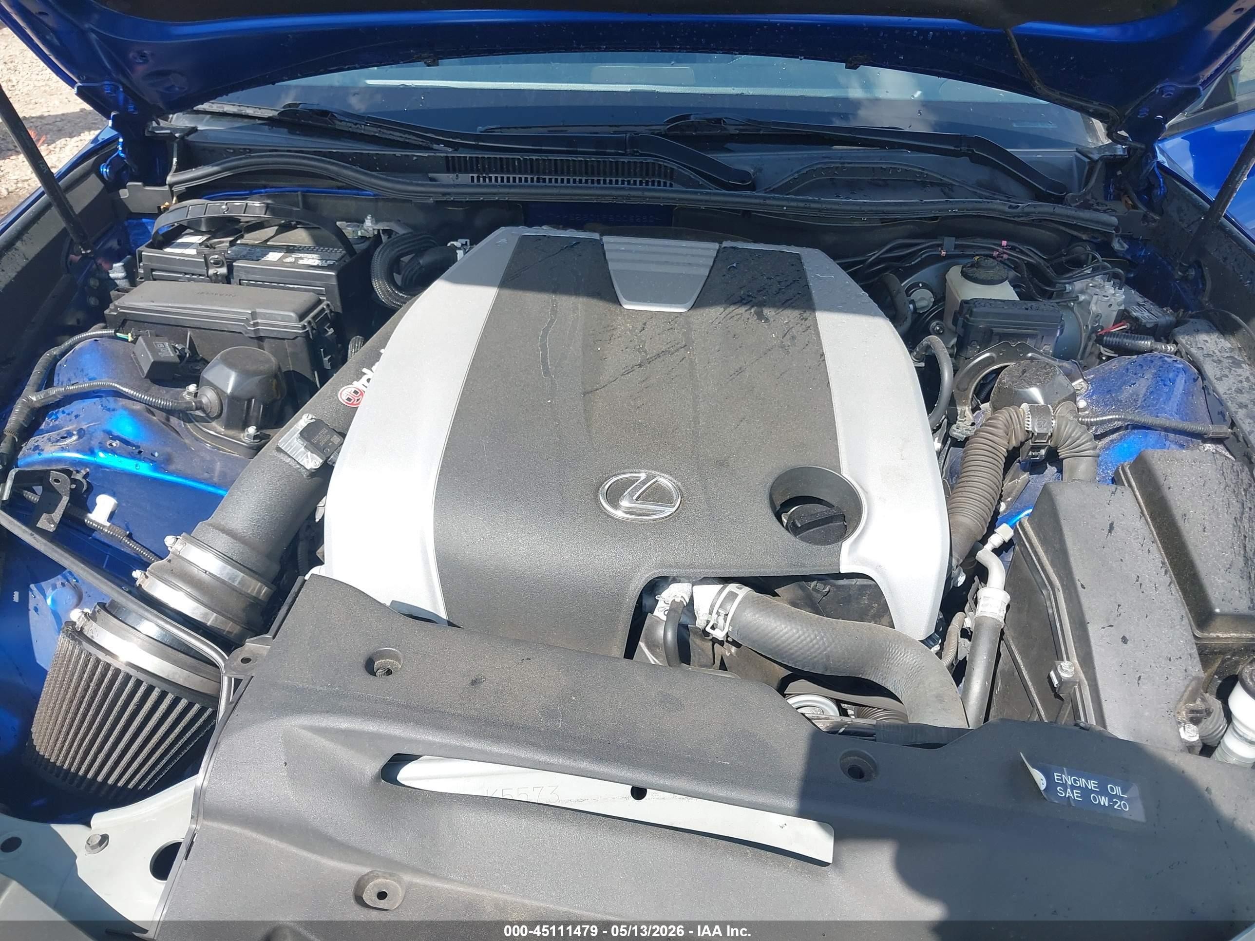 2015 Lexus Rc 350   Blue vin: JTHHE5BC1F5006280