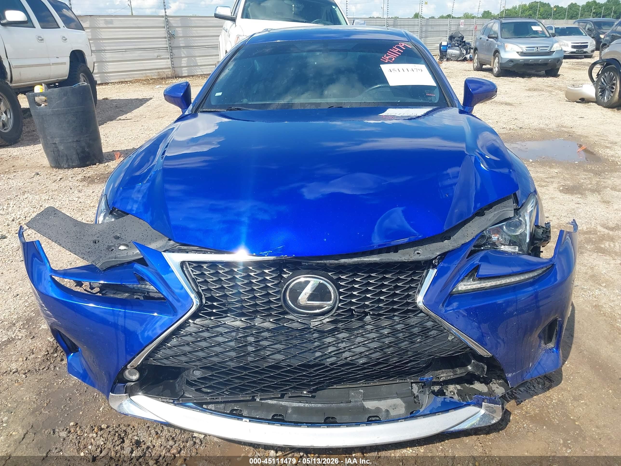 2015 Lexus Rc 350   Blue vin: JTHHE5BC1F5006280