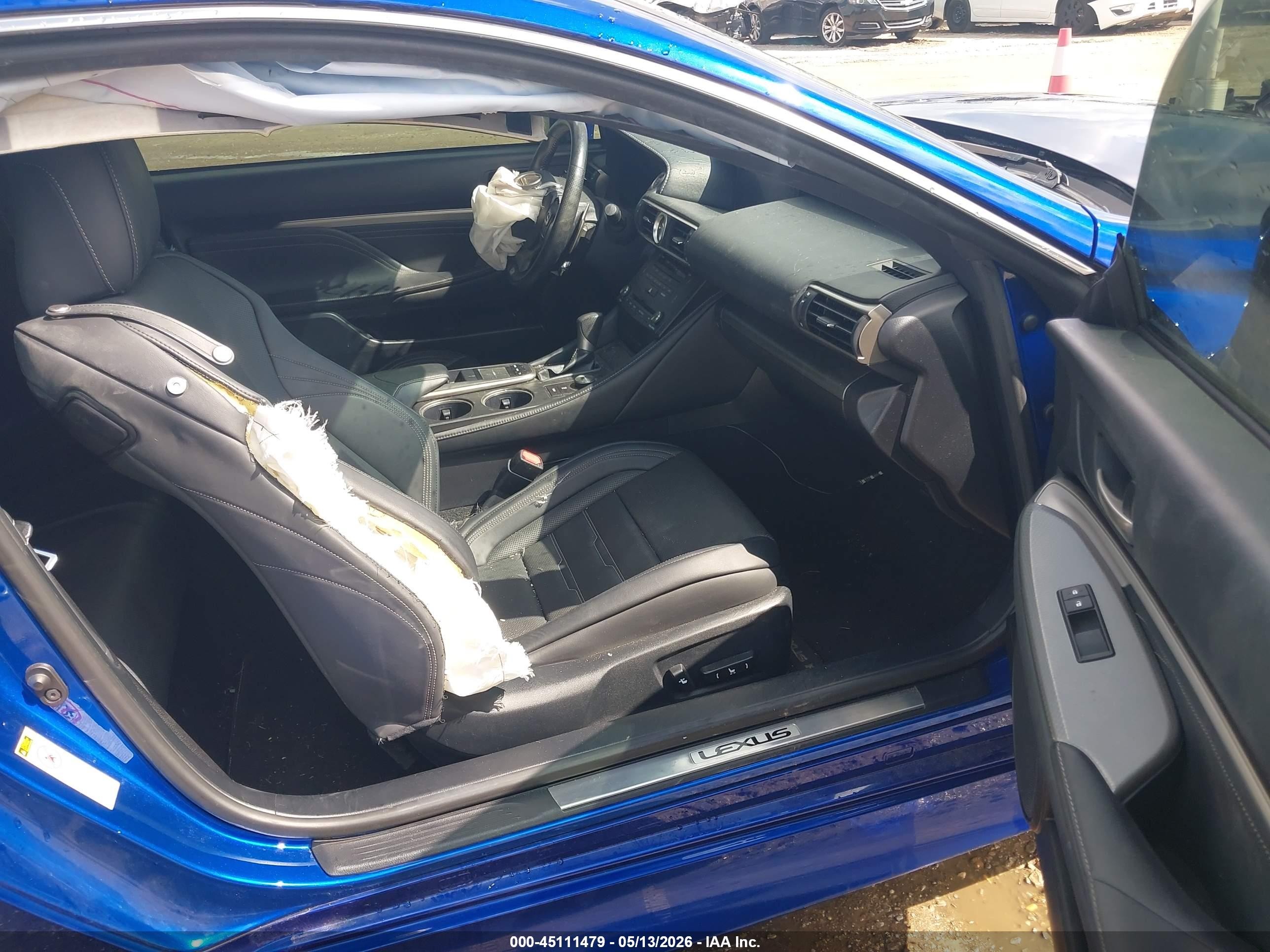 2015 Lexus Rc 350   Blue vin: JTHHE5BC1F5006280