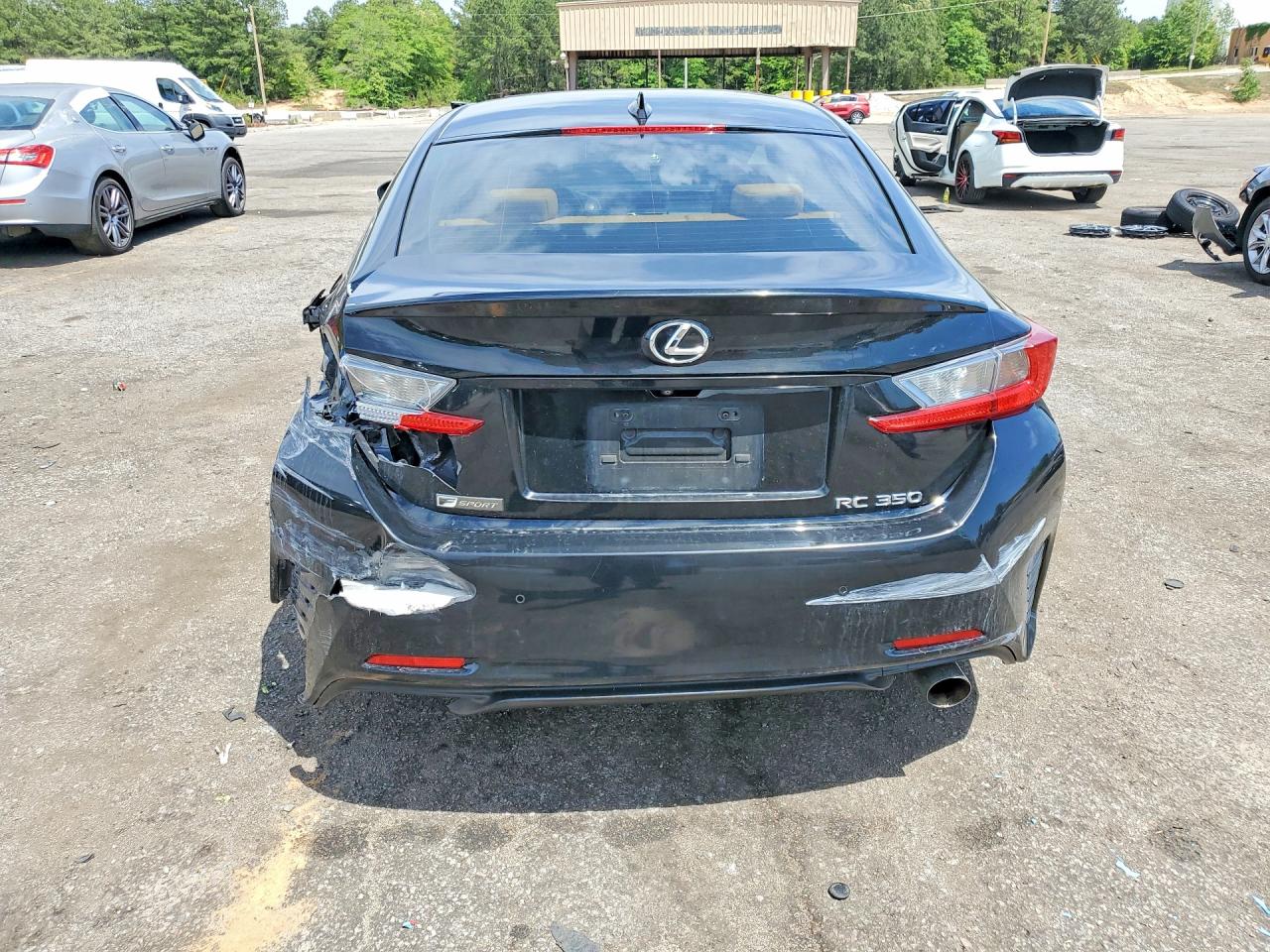 2015 Lexus Rc 350 Black vin: JTHHE5BC2F5008670