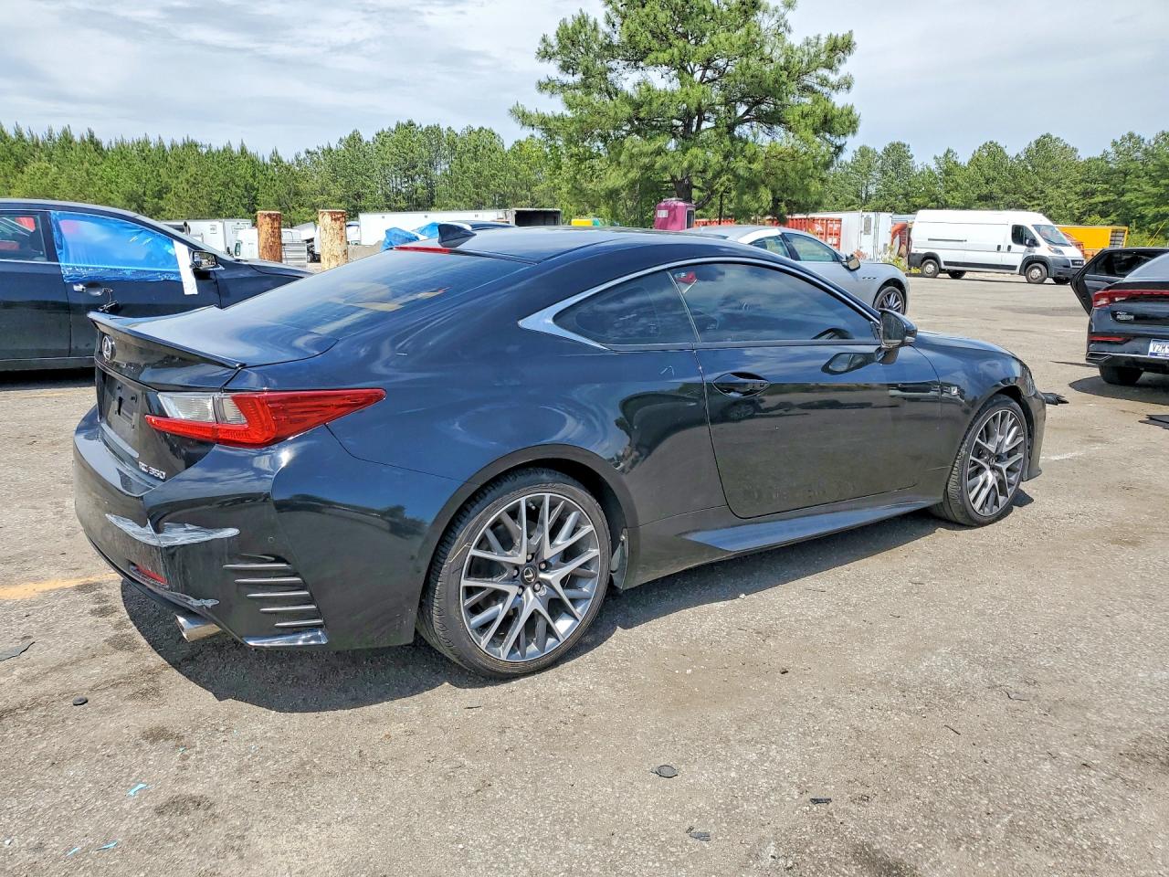 2015 Lexus Rc 350 Black vin: JTHHE5BC2F5008670