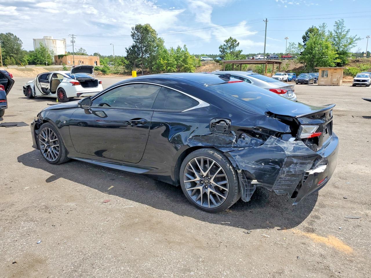 2015 Lexus Rc 350 Black vin: JTHHE5BC2F5008670