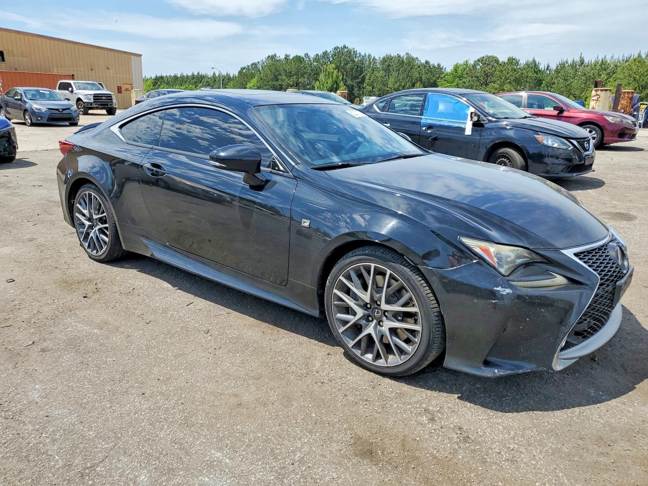 2015 Lexus Rc 350 Black vin: JTHHE5BC2F5008670