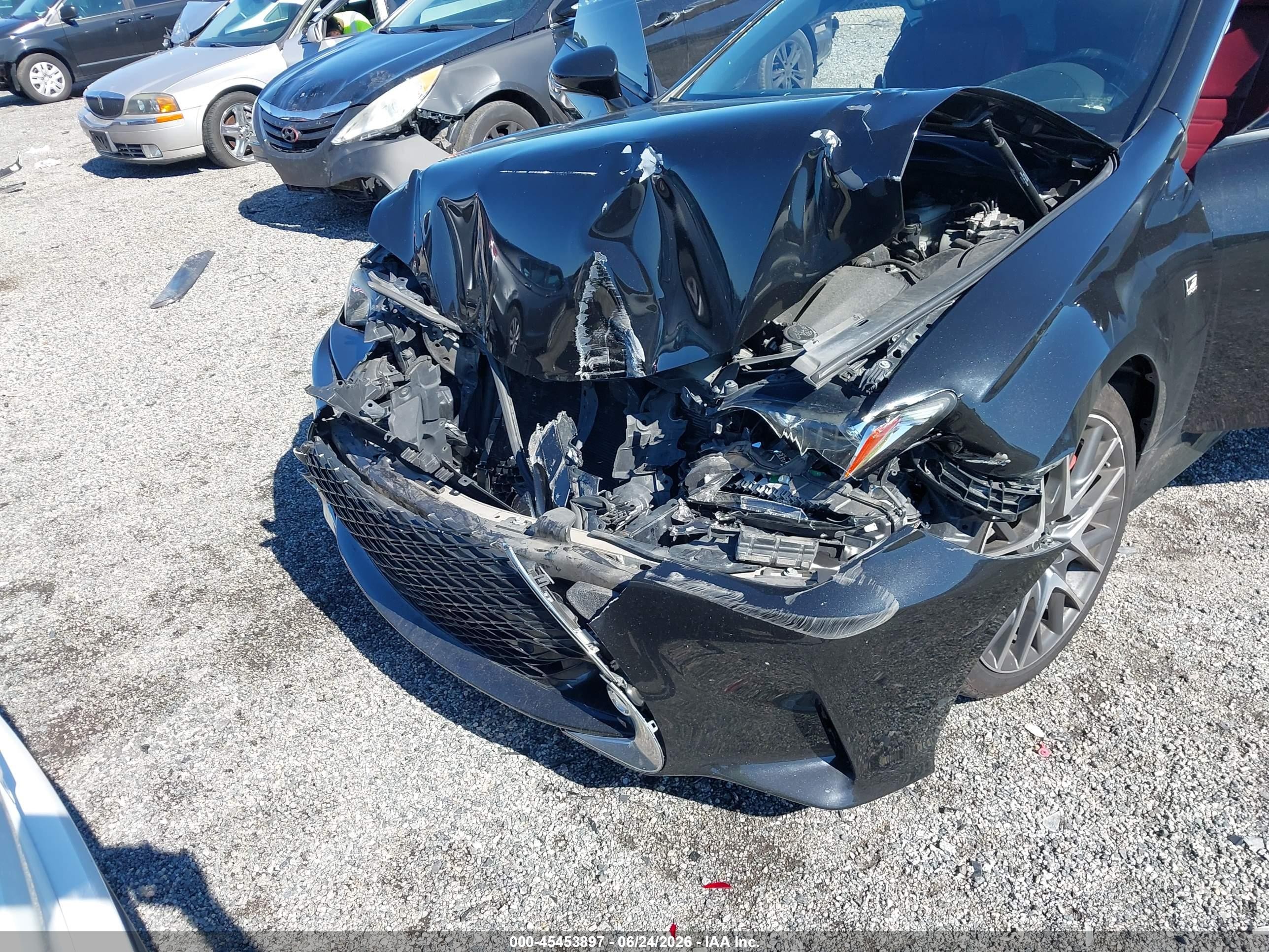 2015 Lexus Rc 350   Черный vin: JTHHE5BC2F5008751