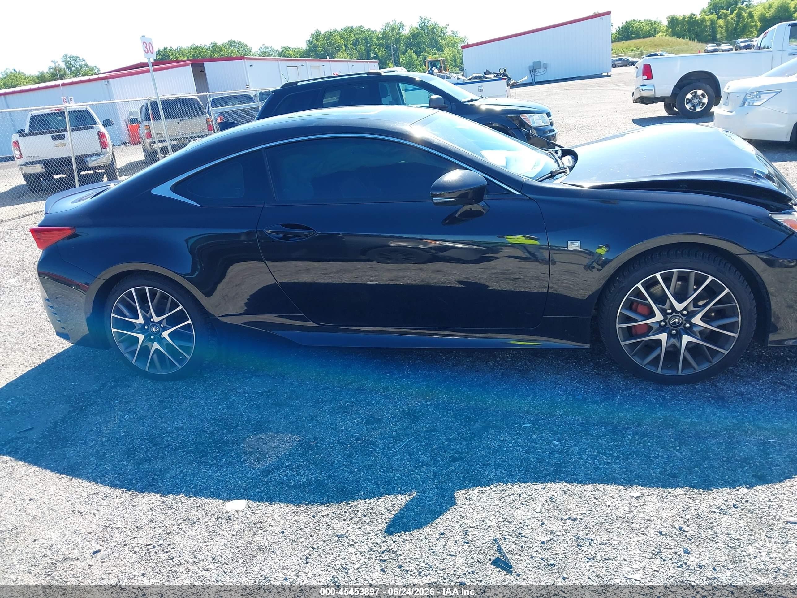 2015 Lexus Rc 350   Черный vin: JTHHE5BC2F5008751