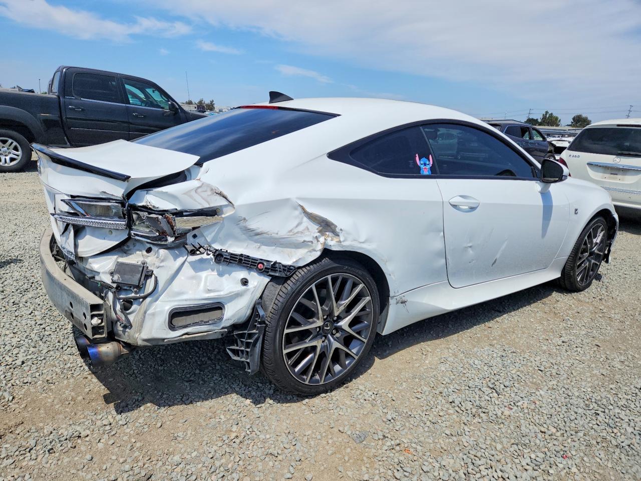 2015 Lexus Rc 350 White vin: JTHHE5BC3F5007723