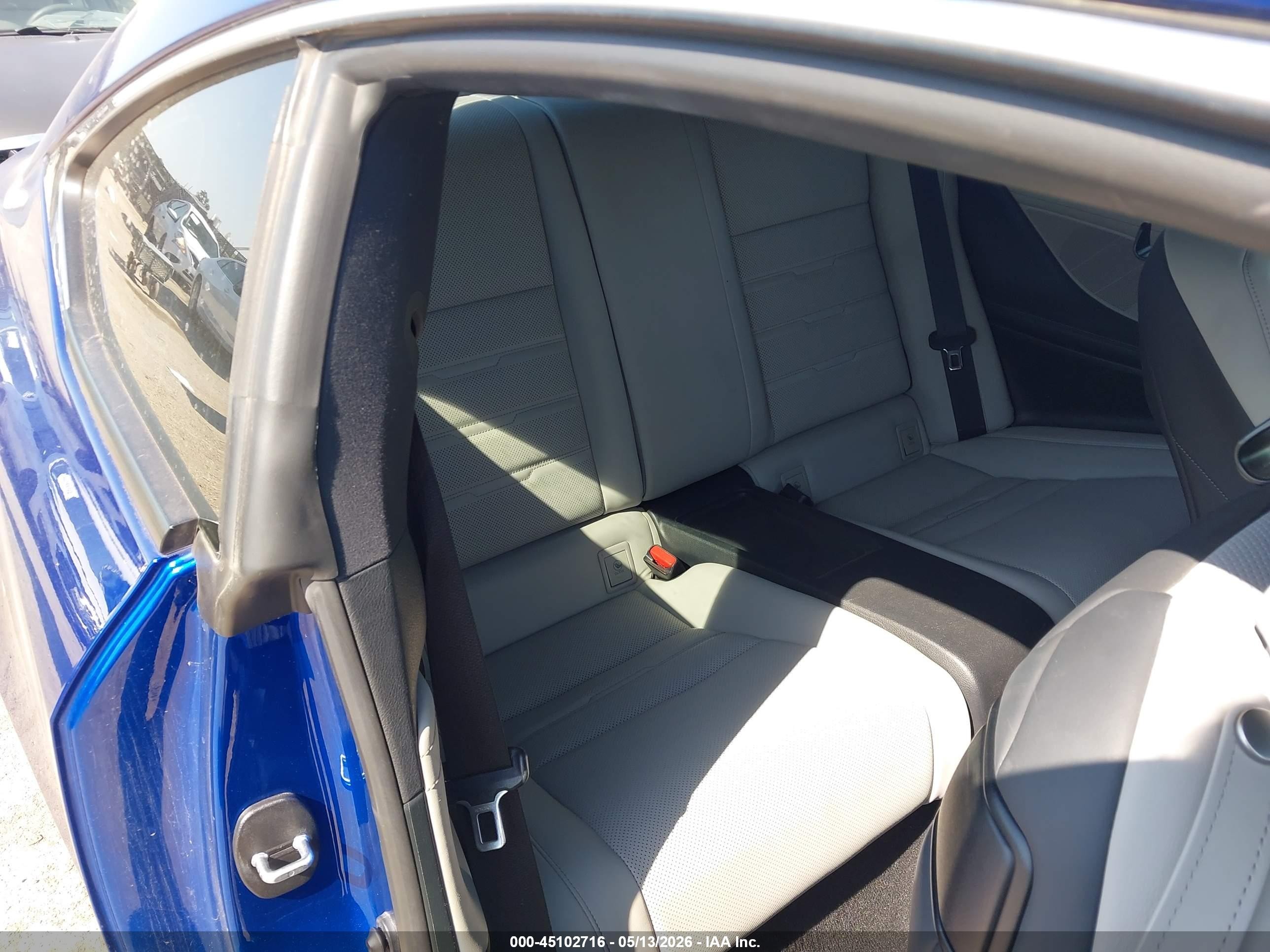 2015 Lexus Rc 350   Blue vin: JTHHE5BC3F5008841