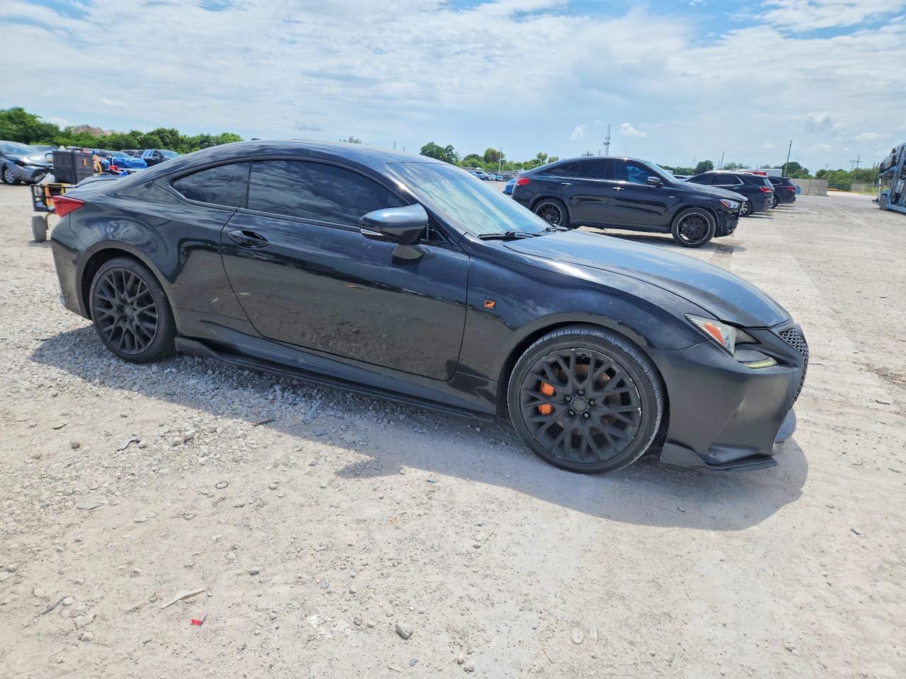 2015 Lexus Rc 350 Black vin: JTHHE5BC3F5009519