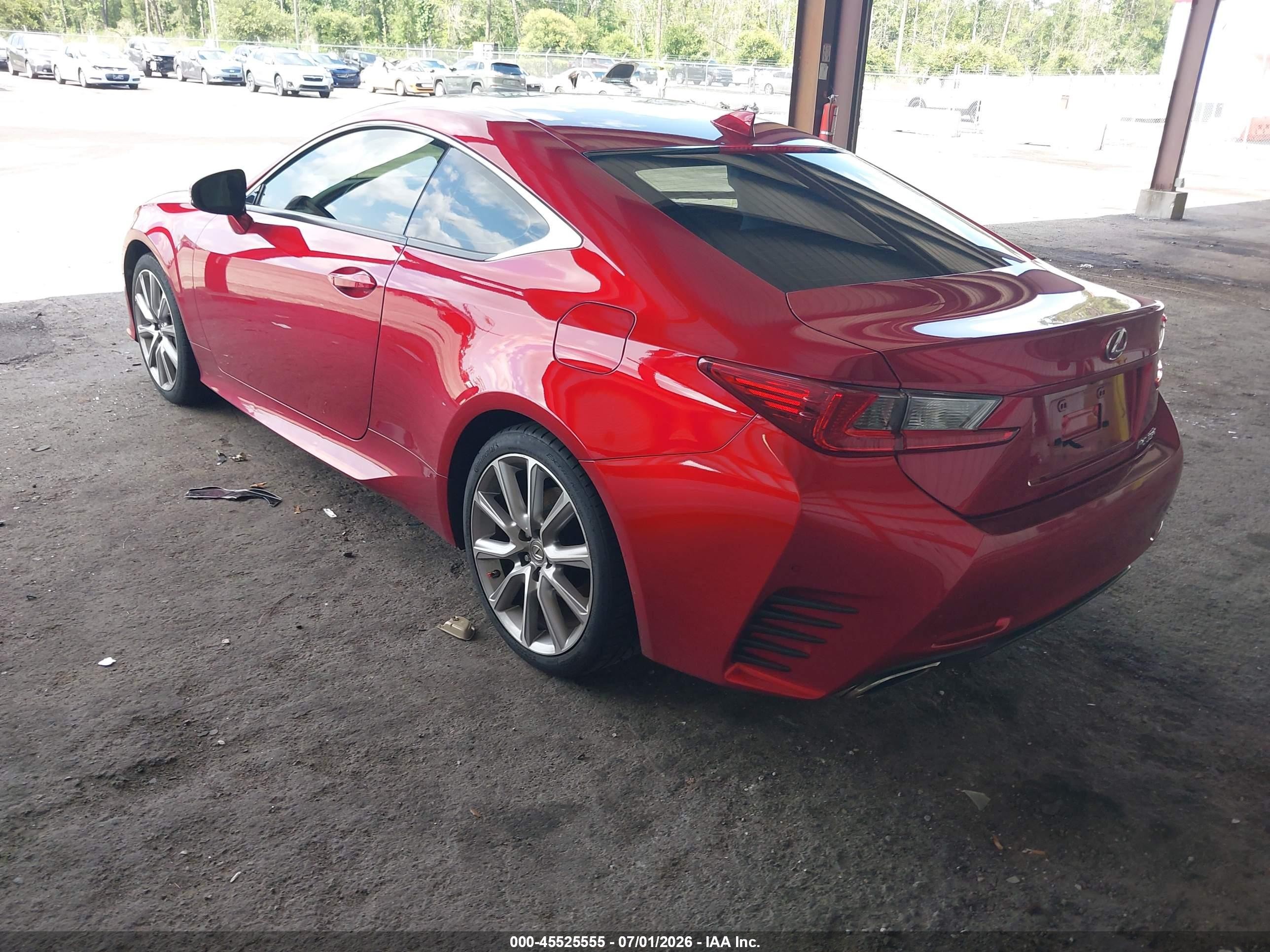 2015 Lexus Rc 350   Red vin: JTHHE5BC3F5009892