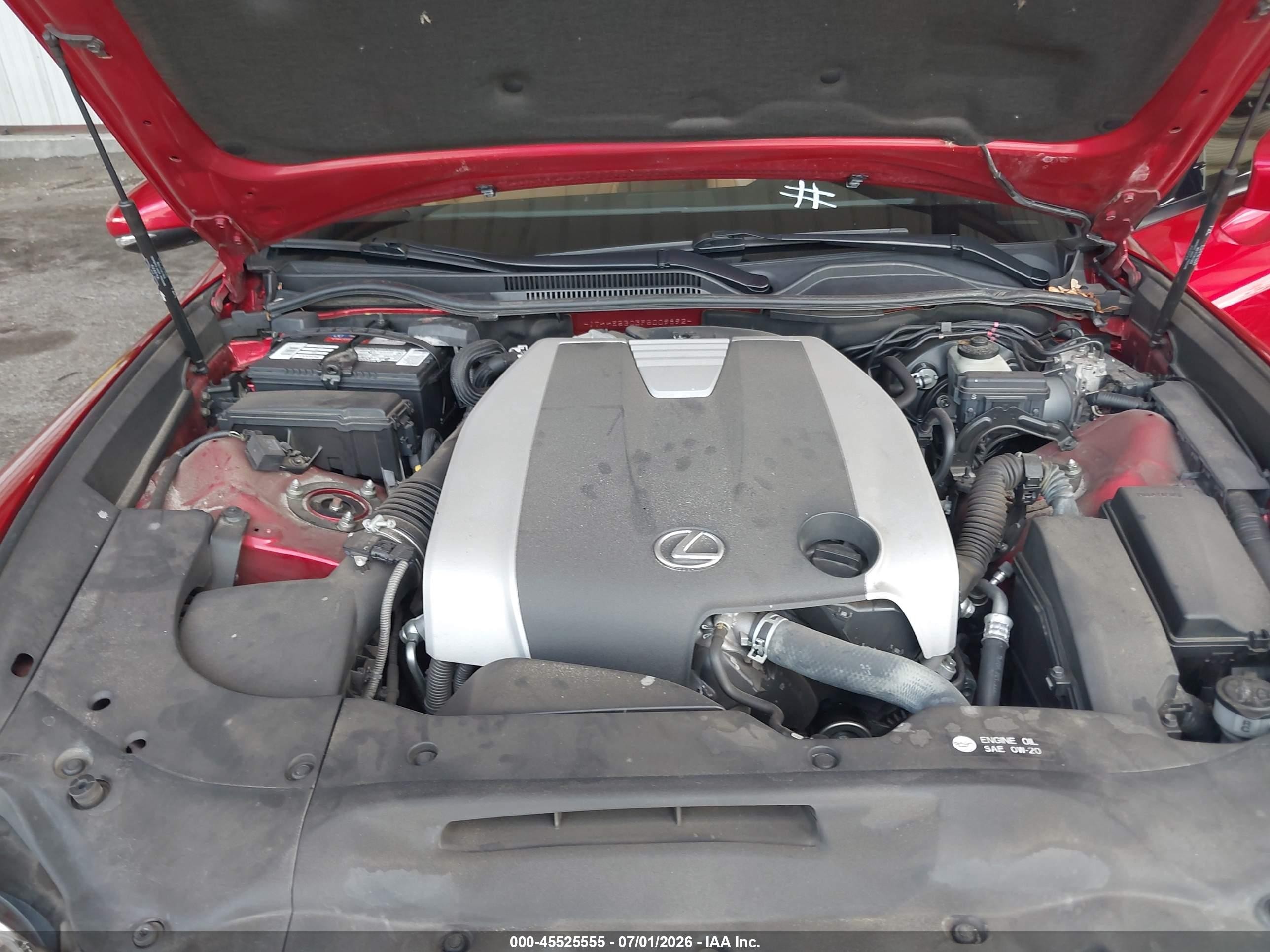 2015 Lexus Rc 350   Red vin: JTHHE5BC3F5009892