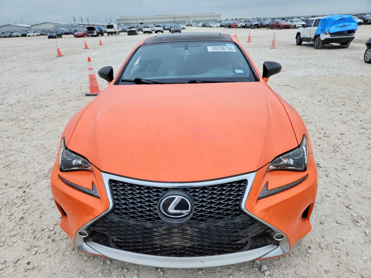 2015 Lexus Rc 350 Оранжевый vin: JTHHE5BC4F5006550