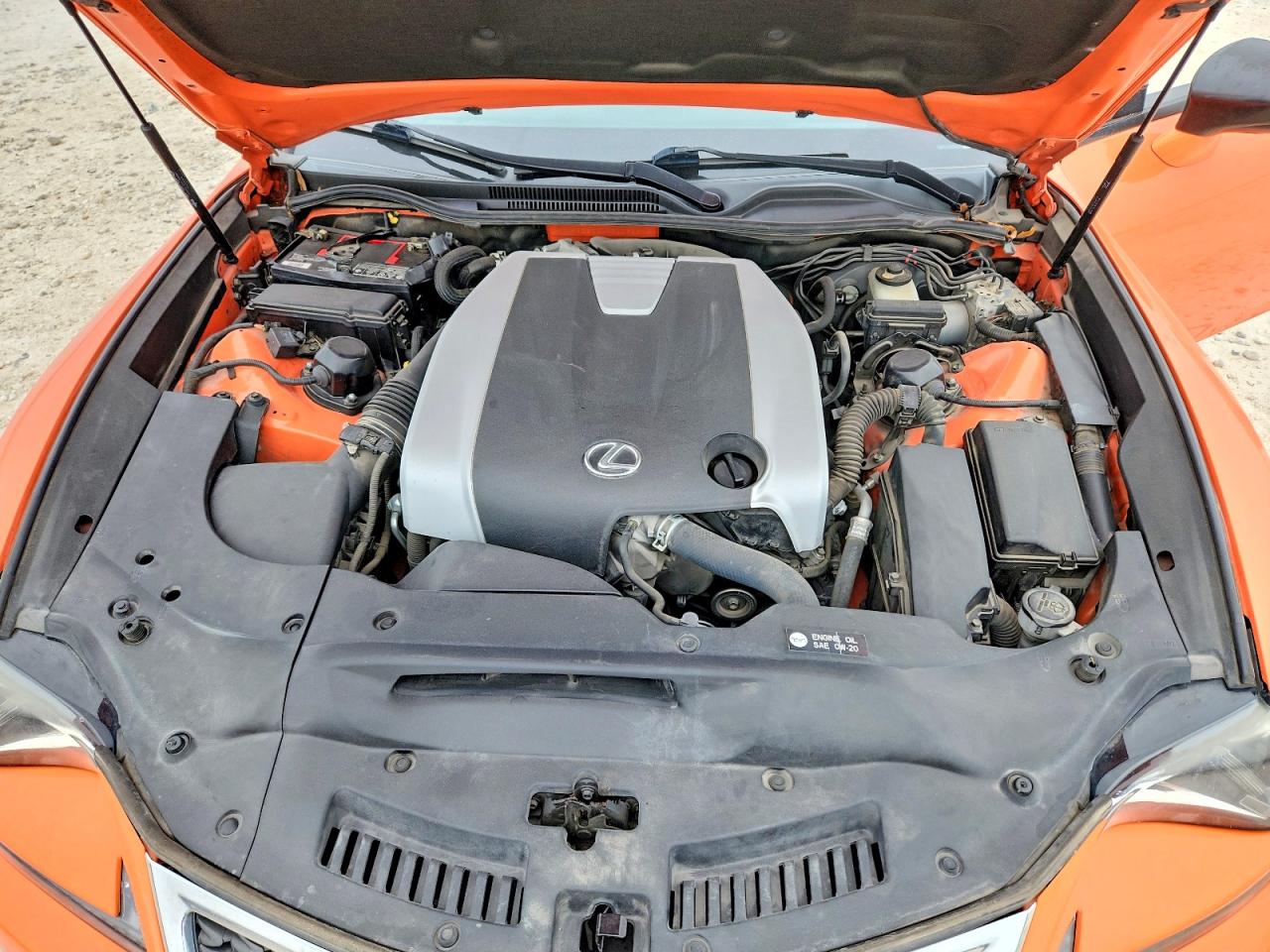 2015 Lexus Rc 350 Оранжевый vin: JTHHE5BC4F5006550