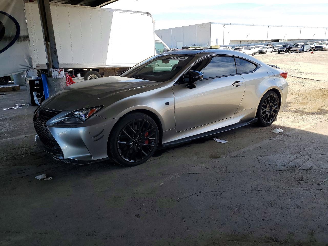 2015 Lexus Rc 350 Silver vin: JTHHE5BC4F5006953