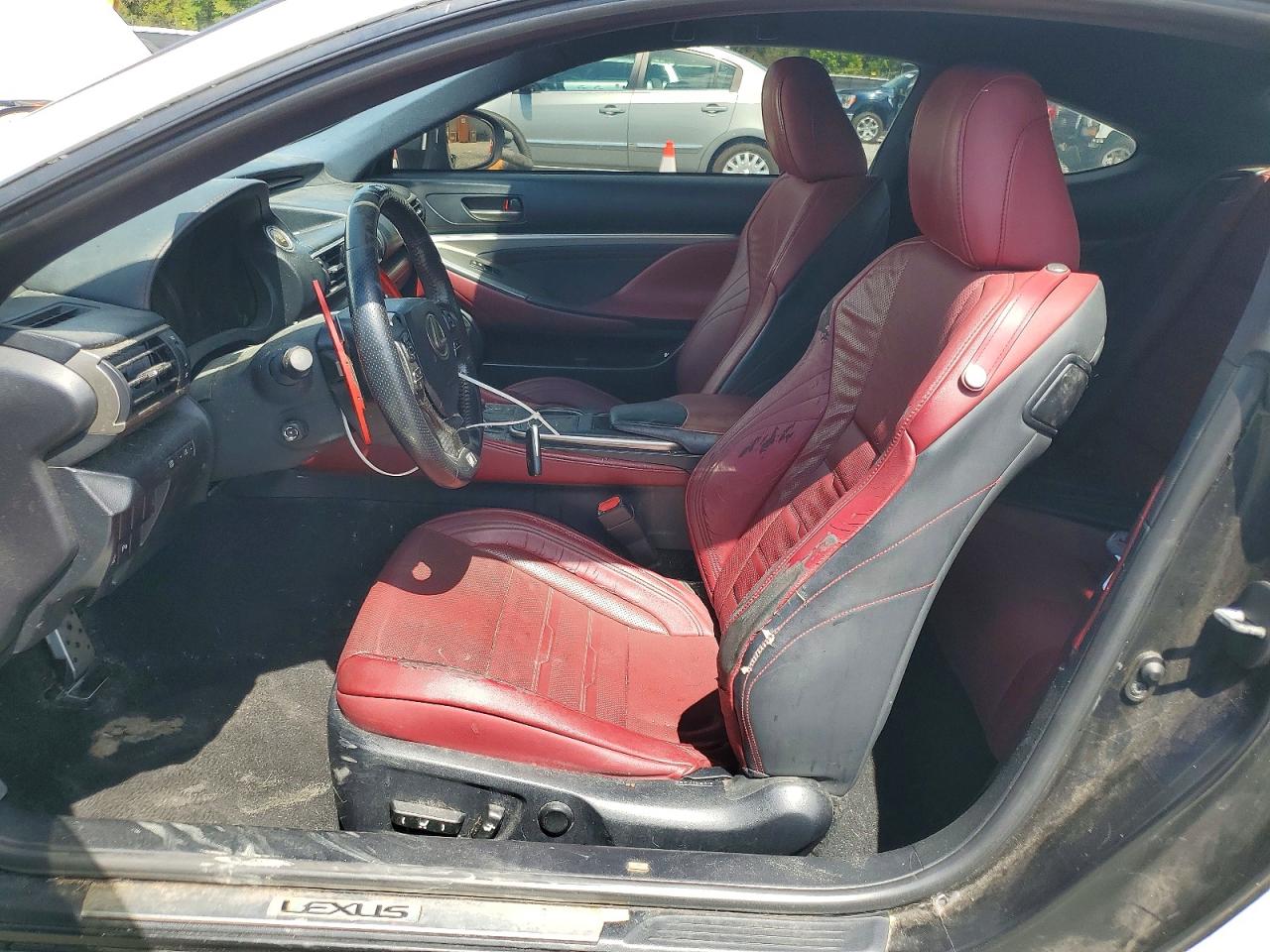 2015 Lexus Rc 350 Белый vin: JTHHE5BC4F5008623