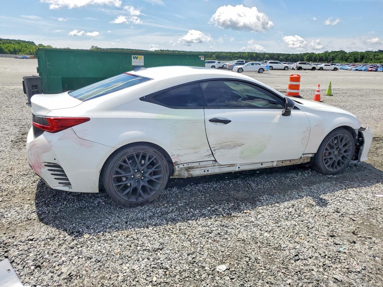 2015 Lexus Rc 350 Белый vin: JTHHE5BC4F5008623