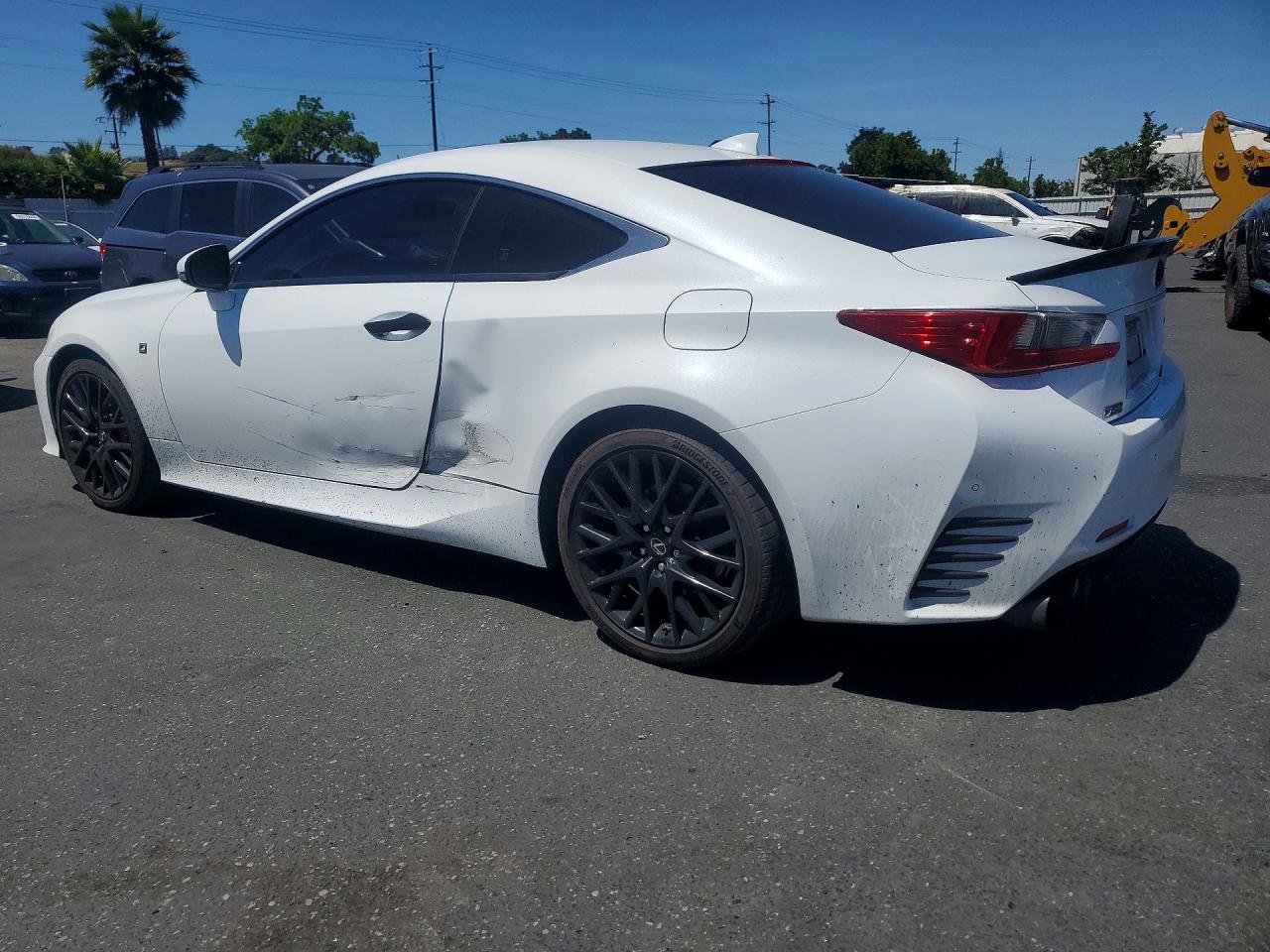 2015 Lexus Rc 350 Белый vin: JTHHE5BC4F5009917