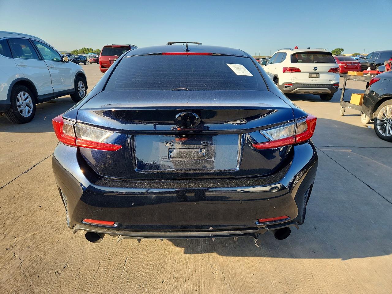 2015 Lexus Rc 350 Blue vin: JTHHE5BC5F5000434
