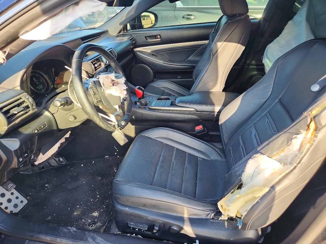 2015 Lexus Rc 350 Blue vin: JTHHE5BC5F5000434