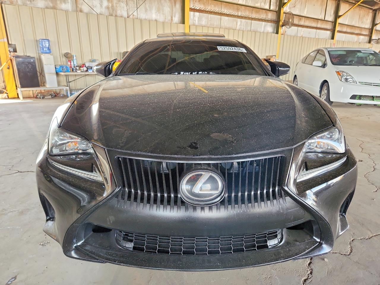 2015 Lexus Rc 350 Black vin: JTHHE5BC5F5000983
