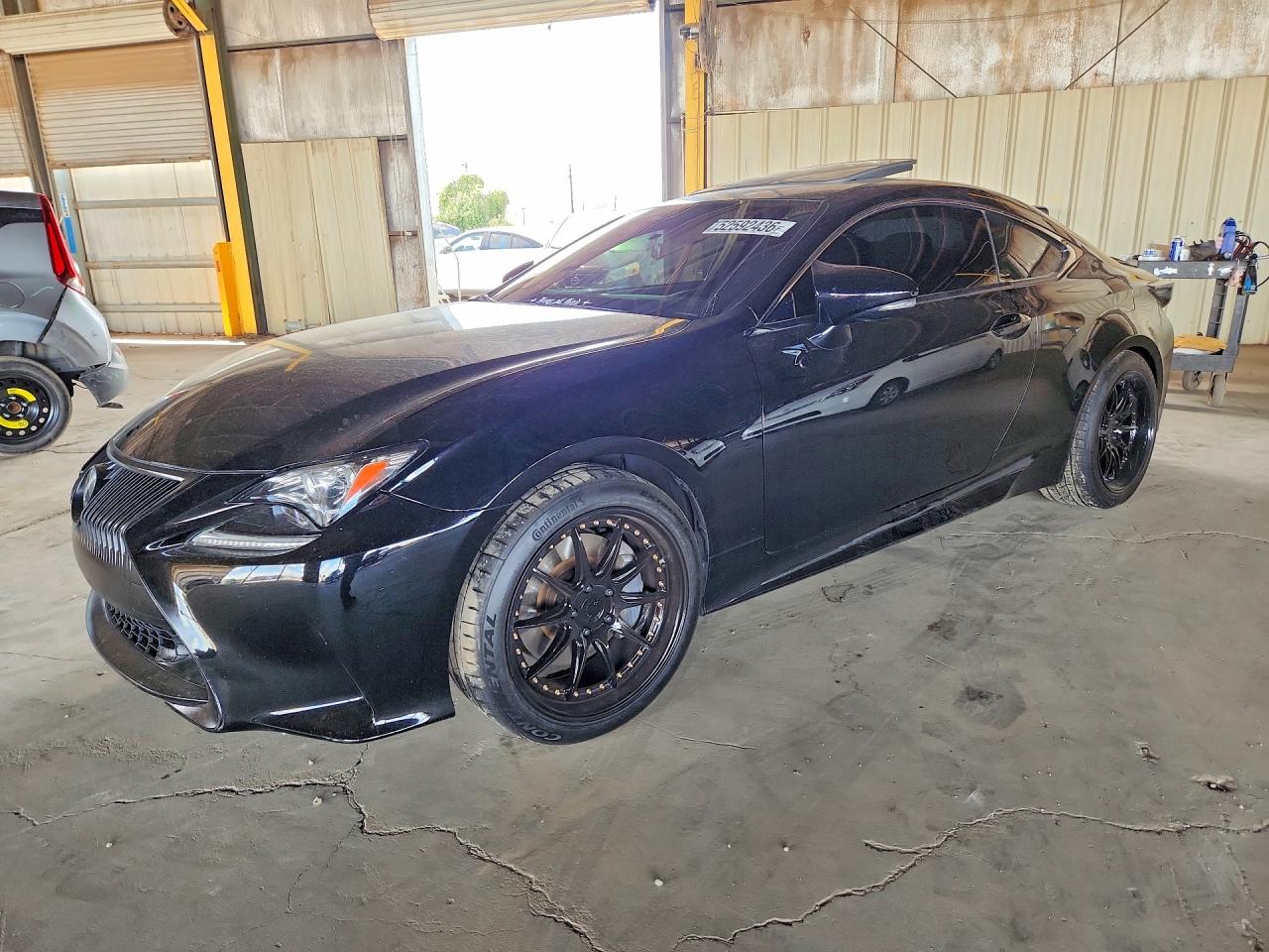 2015 Lexus Rc 350 Black vin: JTHHE5BC5F5000983