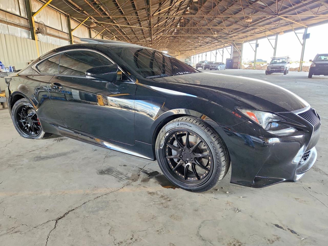 2015 Lexus Rc 350 Black vin: JTHHE5BC5F5000983