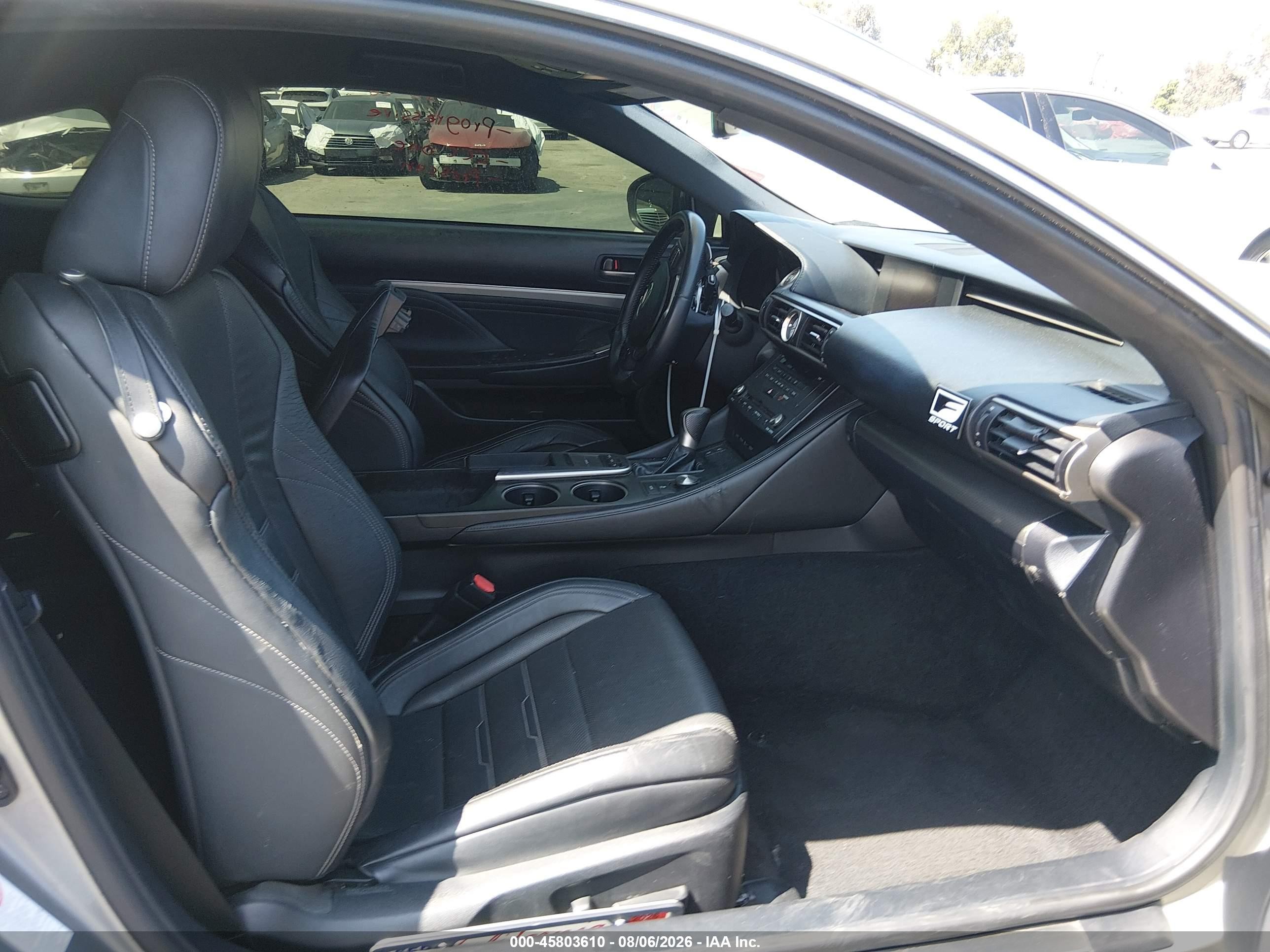 2015 Lexus Rc 350 Silver vin: JTHHE5BC5F5001129