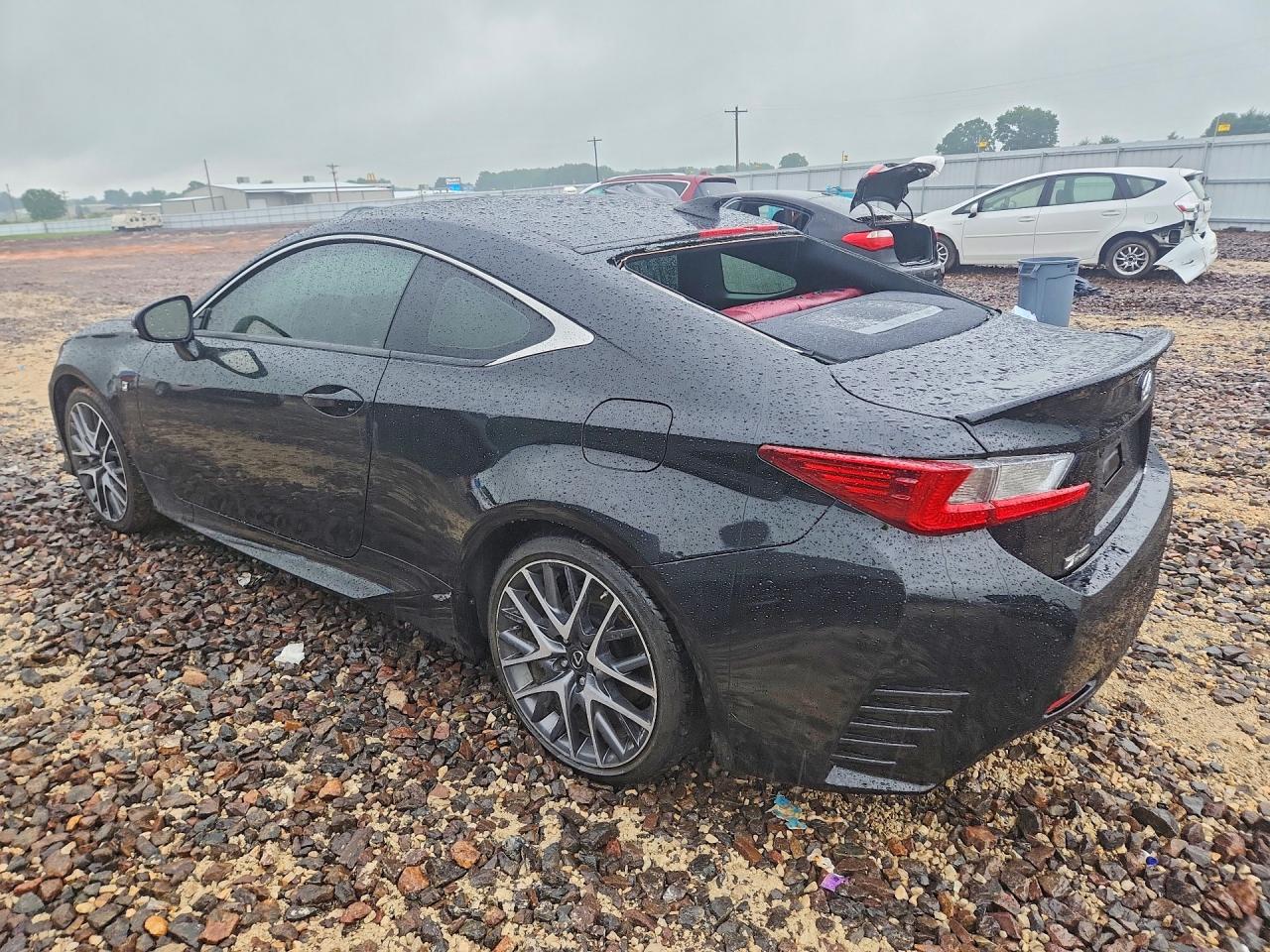 2015 Lexus Rc 350 Черный vin: JTHHE5BC5F5003107