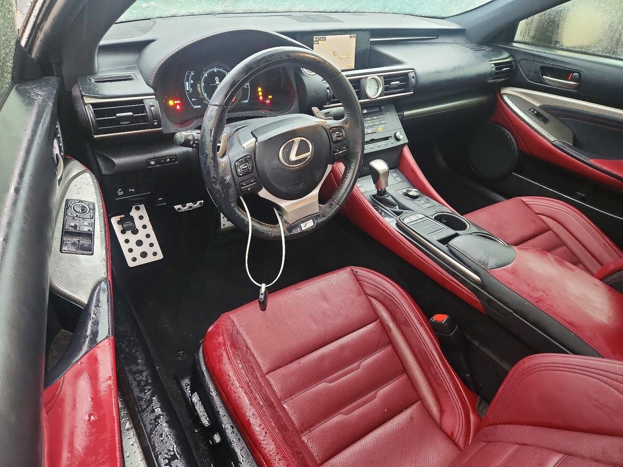 2015 Lexus Rc 350 Черный vin: JTHHE5BC5F5003107