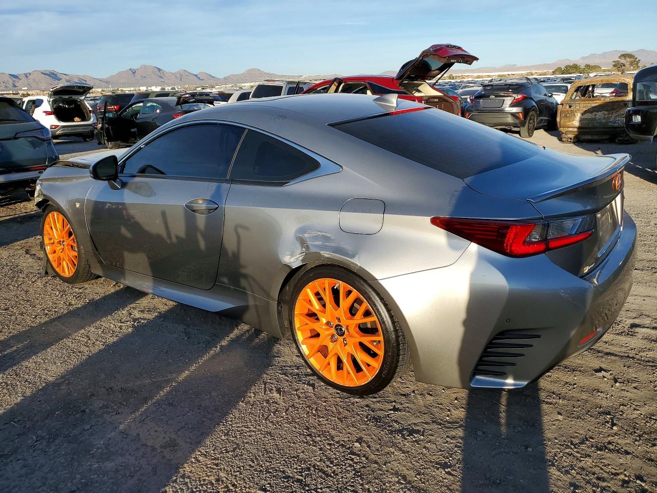 2015 Lexus Rc 350 Base Silver vin: JTHHE5BC5F5003186