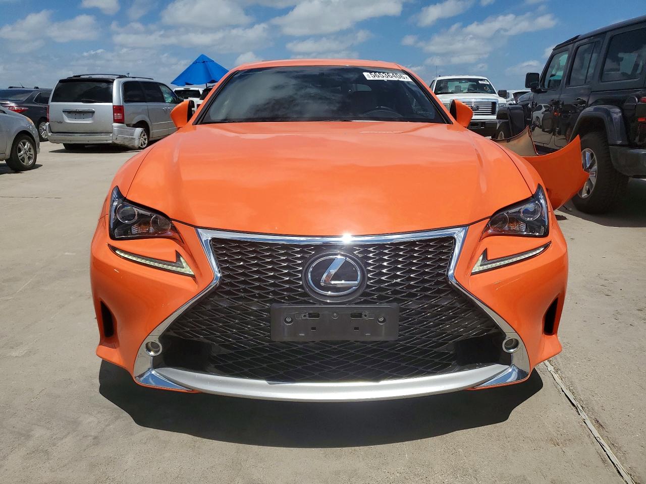 2015 Lexus Rc 350 Orange vin: JTHHE5BC5F5005150