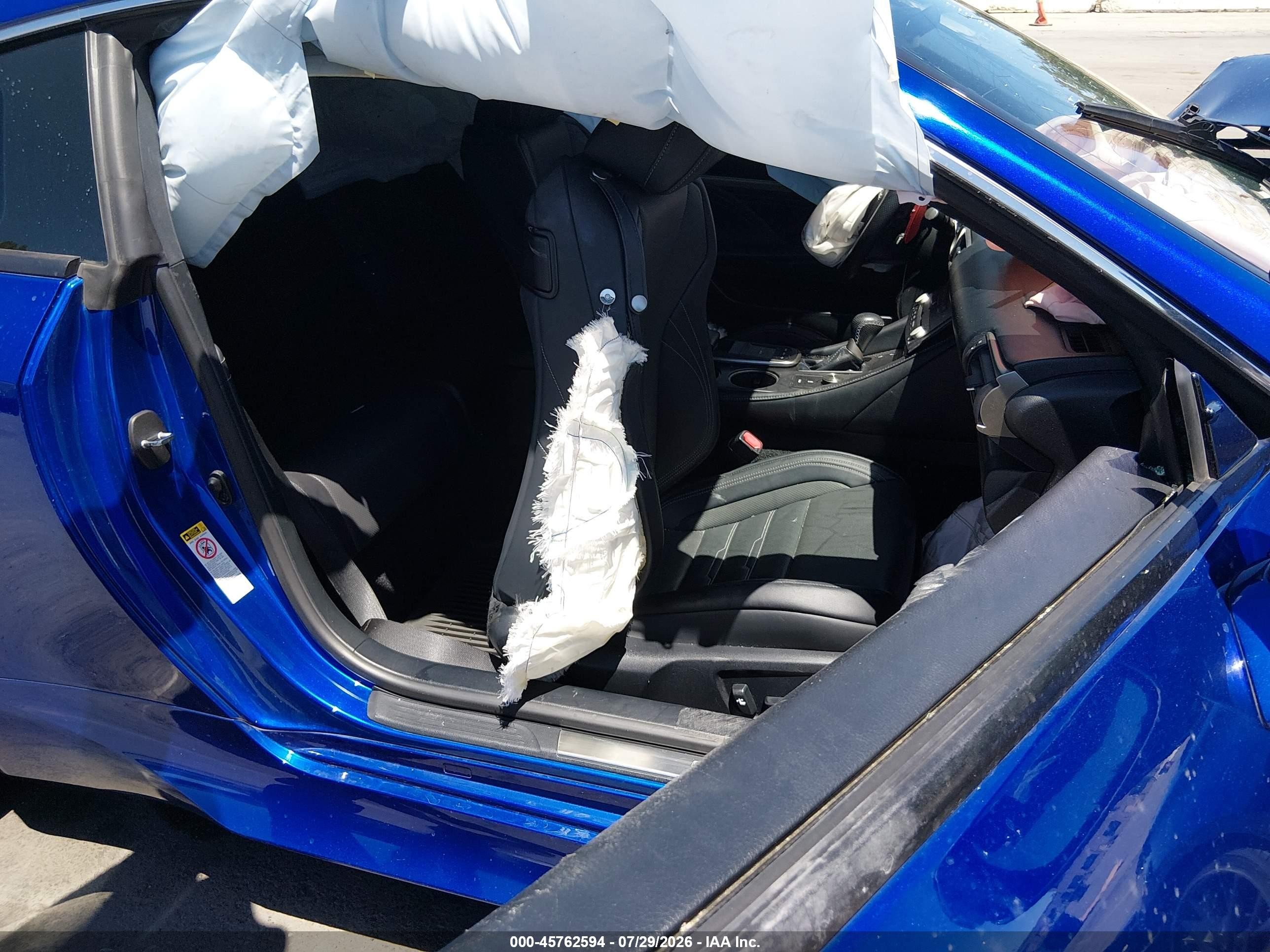 2015 Lexus Rc 350   Blue vin: JTHHE5BC6F5002483