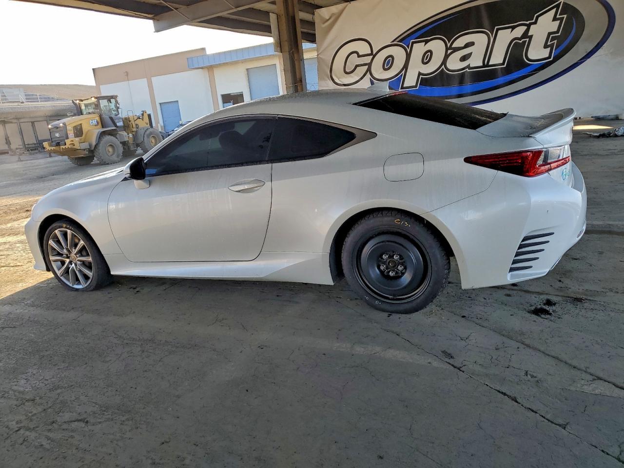 2015 Lexus Rc 350 White vin: JTHHE5BC6F5007389