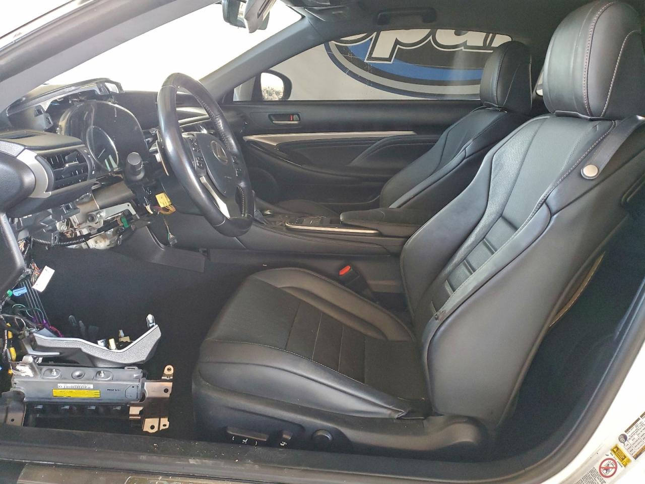2015 Lexus Rc 350 White vin: JTHHE5BC6F5007389