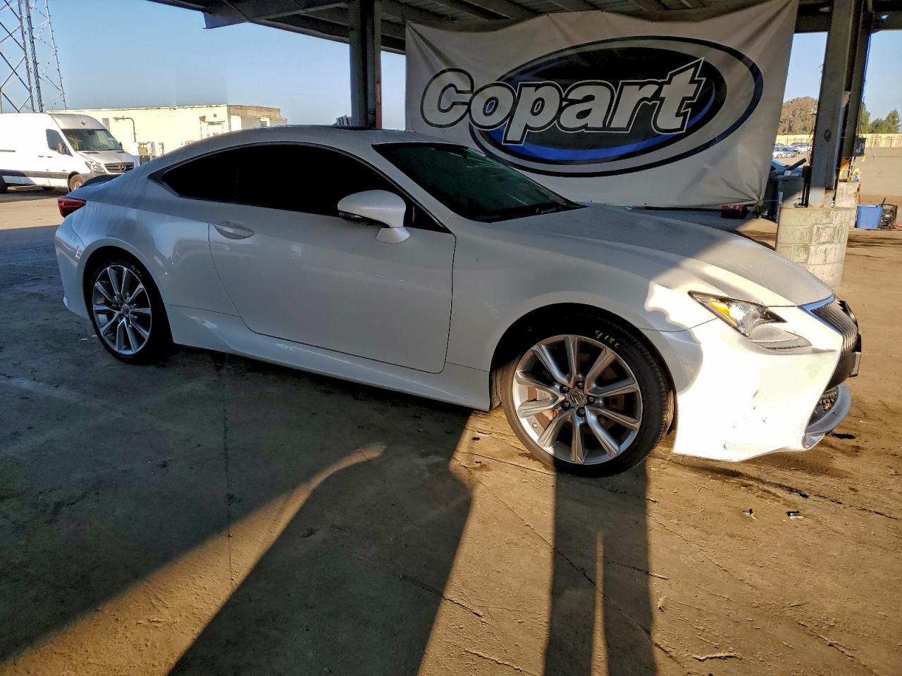 2015 Lexus Rc 350 White vin: JTHHE5BC6F5007389