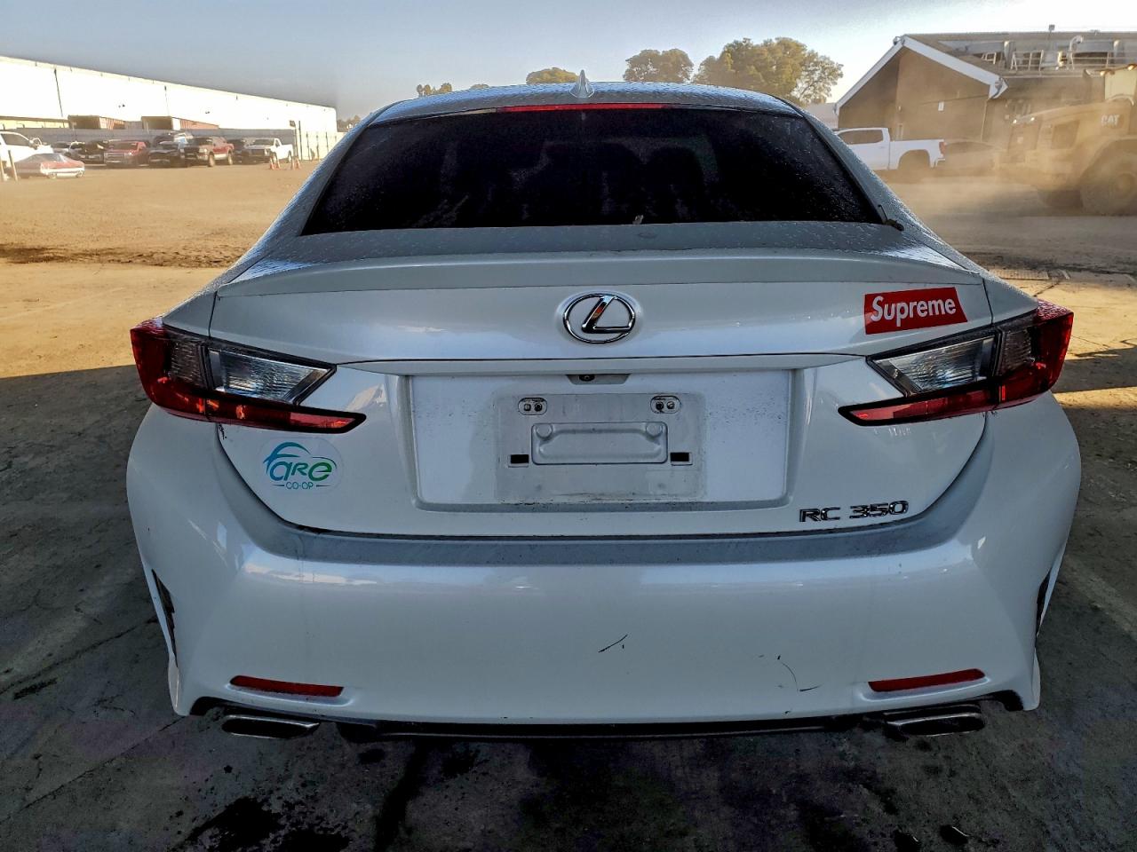 2015 Lexus Rc 350 White vin: JTHHE5BC6F5007389